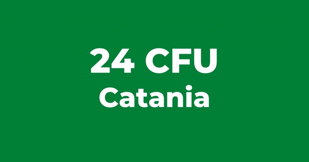 24 CFU Catania