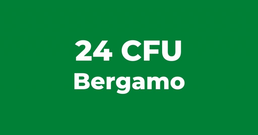 24 CFU Bergamo