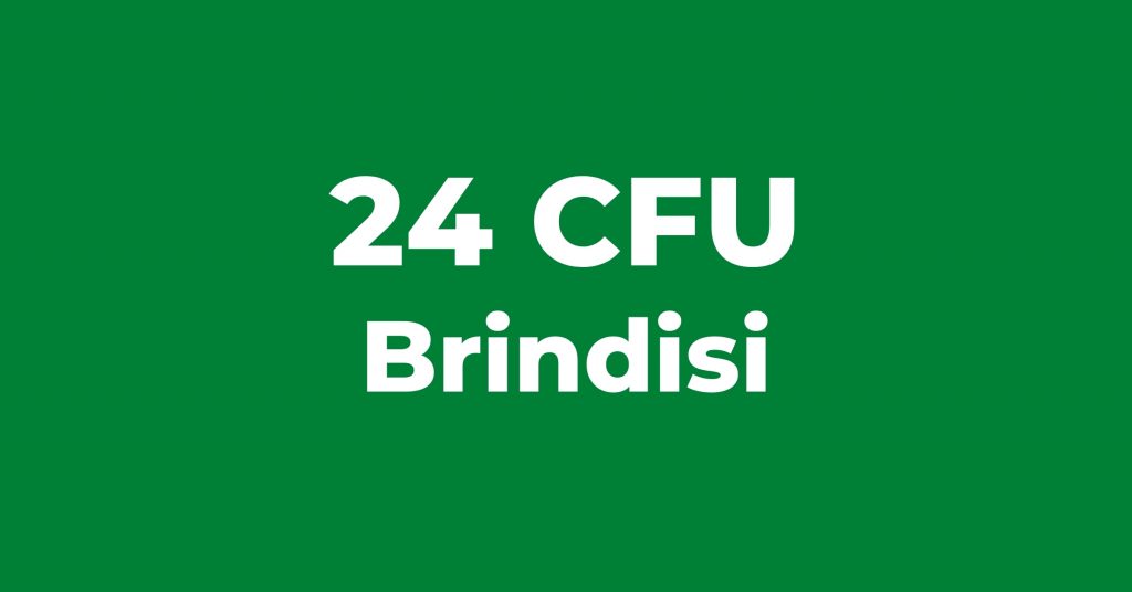 24 CFU Brindisi
