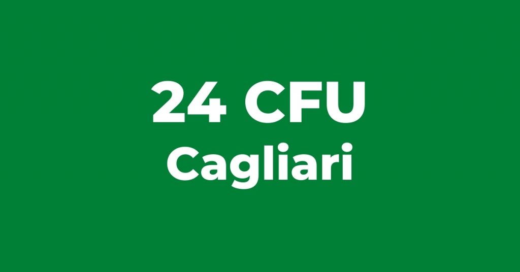 24 CFU Cagliari
