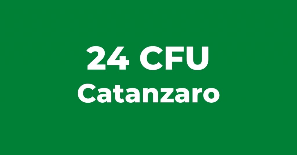 24 CFU Catanzaro