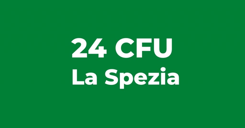 24 CFU La Spezia
