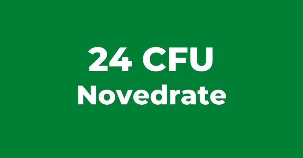 24 CFU Novedrate