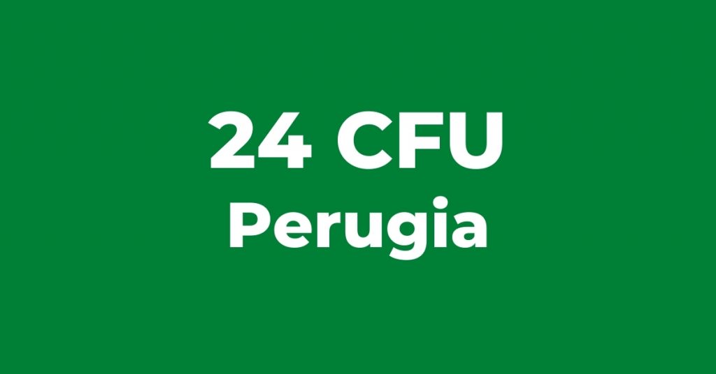 24 CFU Perugia