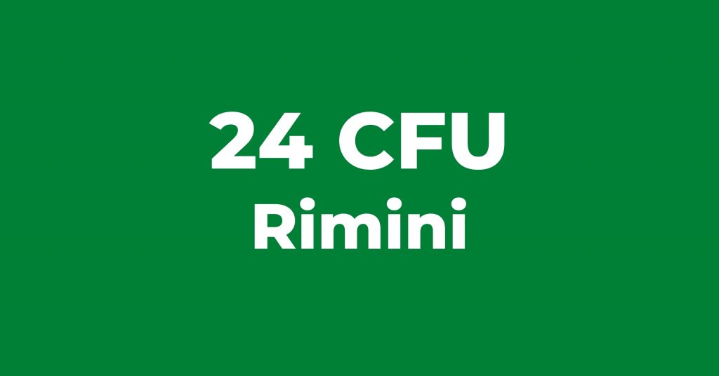 24 CFU Rimini