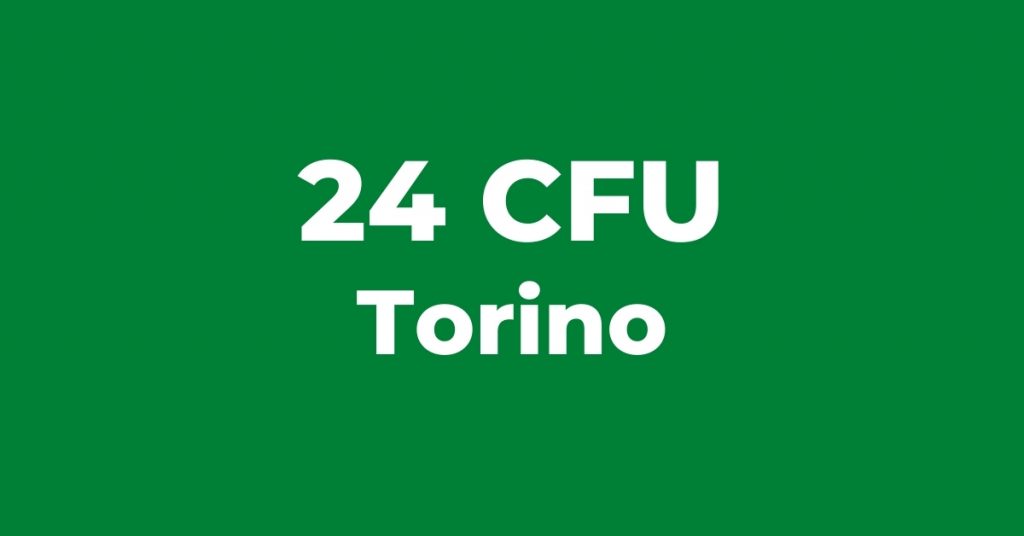 24 CFU Torino