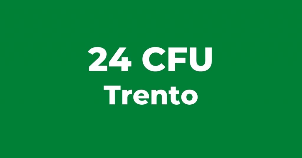 24 CFU Trento