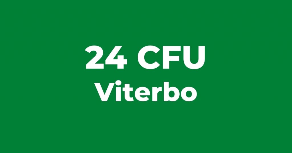24 CFU Viterbo
