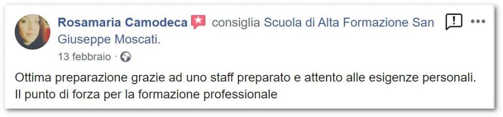 24 Cfu Scuola Di Formazione San Giuseppe Moscati