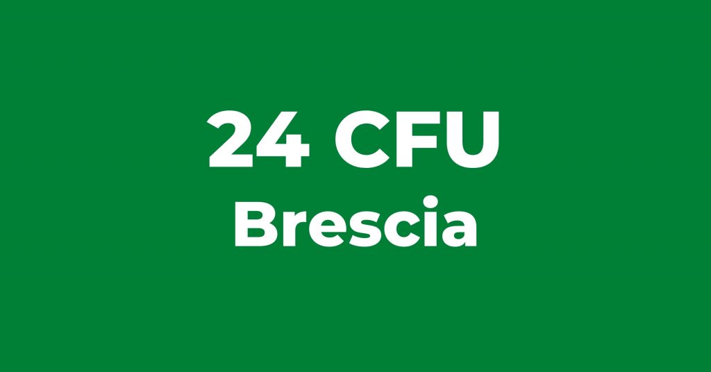 24 CFU Brescia