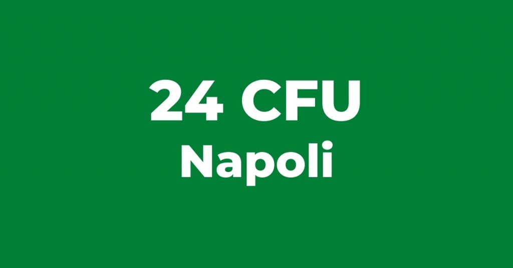 24 CFU Napoli