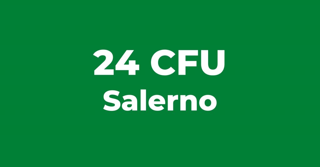 24 CFU Salerno